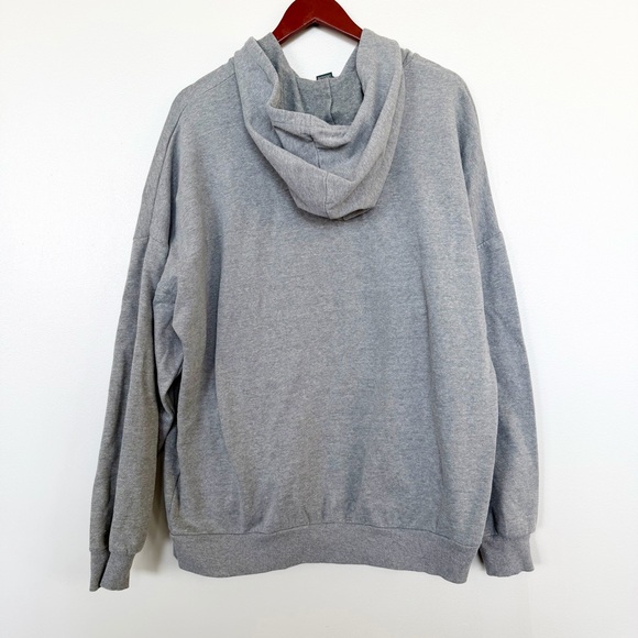 Wild Fable Gray Pullover Hoodie Sweatshirt Kangaroo Pocket Size XL - Picture 2 of 6